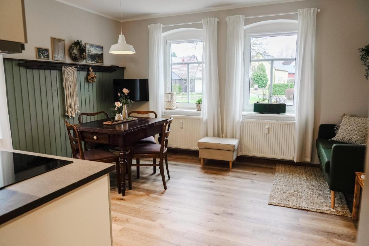 Urlaubsfreude Biedermann Haus Gluecksstein Ferienwohnung Smaragd Bad Schandau Luaran gambar