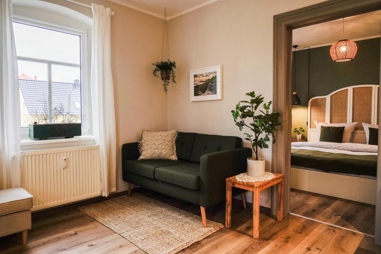 Urlaubsfreude Biedermann Haus Gluecksstein Ferienwohnung Smaragd Bad Schandau Luaran gambar