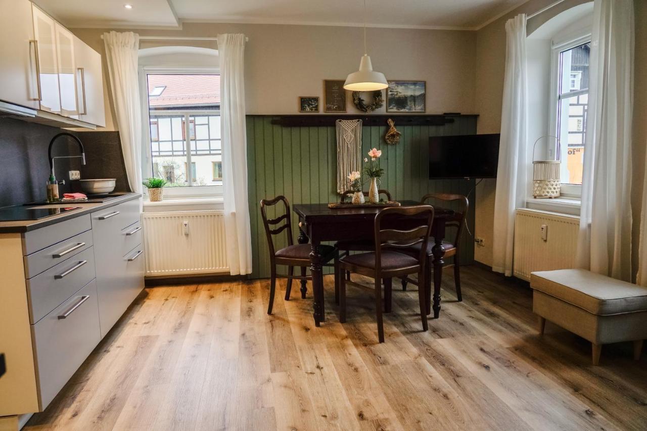 Urlaubsfreude Biedermann Haus Gluecksstein Ferienwohnung Smaragd Bad Schandau Luaran gambar