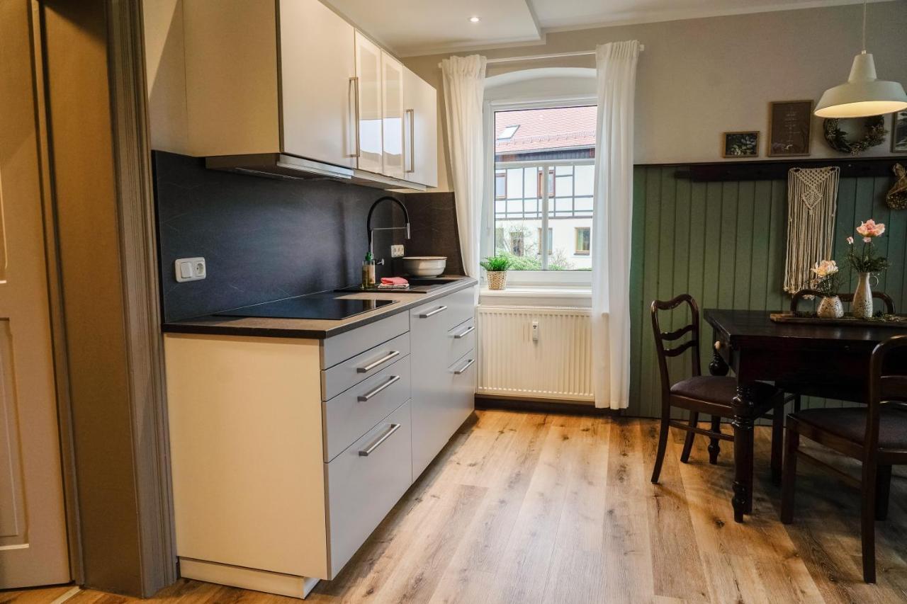 Urlaubsfreude Biedermann Haus Gluecksstein Ferienwohnung Smaragd Bad Schandau Luaran gambar